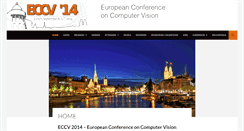 Desktop Screenshot of eccv2014.org