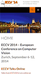 Mobile Screenshot of eccv2014.org